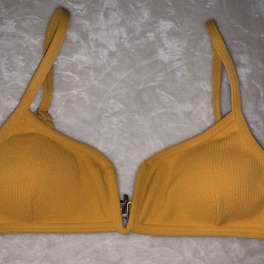 Yellow Bathing Suit Top